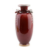Danny's Fine Porcelain Home Decor Danny's Fine Porcelain Vase Ram Heads - Red Oxblood