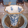 Danny's Fine Porcelain Home Decor Danny's Fine Porcelain VASE WITH BRONZE ORMOLU- AZURE CASEY 14248