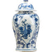 Danny's Fine Porcelain Home Decor Danny's Fine Porcelain Warrior Jar - Classic Blue And White 50426