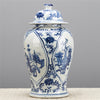 Danny's Fine Porcelain Home Decor Danny's Fine Porcelain Warrior Jar - Classic Blue And White 50426