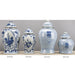 Danny's Fine Porcelain Home Decor Danny's Fine Porcelain Warrior Jar - Classic Blue And White 50426