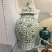 Danny's Fine Porcelain Home Decor Danny's Fine Porcelain Warrior Jar-Green Peony