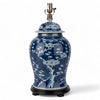 Danny's Fine Porcelain Home Decor Danny's Fine Porcelain Warrior Jar Lamp - Blue & White Plum Flower