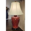 Danny's Fine Porcelain Lighting Danny's Fine Porcelain Warrior Jar Lamp - Red 11900-L