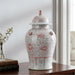 Danny's Fine Porcelain Home Decor Danny's Fine Porcelain Warrior Jar-Pink Peony