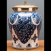 Danny's Fine Porcelain Home Decor Danny's Fine Porcelain Warrior Jar With Bronze Lid-Qipao (Small) 14087
