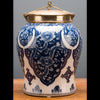 Danny's Fine Porcelain Home Decor Danny's Fine Porcelain Warrior Jar With Bronze Lid-Qipao (Small) 14087