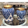 Danny's Fine Porcelain Home Decor Danny's Fine Porcelain Warrior Jar With Bronze Lid-Qipao (Small) 14087