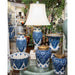 Danny's Fine Porcelain Home Decor Danny's Fine Porcelain Warrior Jar With Bronze Lid-Qipao (Small) 14087