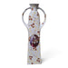 Danny's Fine Porcelain Home Decor Danny's Fine Porcelain White Portrait Vasetall White Openwork Vase Featuring A - CLOSEOUT SAMPLE SALE