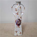 Danny's Fine Porcelain Home Decor Danny's Fine Porcelain White Portrait Vasetall White Openwork Vase Featuring A - CLOSEOUT SAMPLE SALE