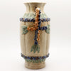 Danny's Fine Porcelain Home Decor Danny's Fine Porcelain Wht Crackle Vase W/ Handle
