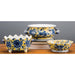 Danny's Fine Porcelain Home Decor Danny's Fine Porcelain Yellow & Blue Bowl - Floral