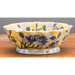 Danny's Fine Porcelain Home Decor Danny's Fine Porcelain Yellow & Blue Bowl - Floral
