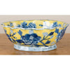 Danny's Fine Porcelain Home Decor Danny's Fine Porcelain Yellow & Blue Bowl - Floral