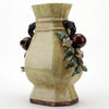 Danny's Fine Porcelain Home Decor Danny's Fine Porcelain Yellow Crackle Hex Vase