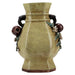 Danny's Fine Porcelain Home Decor Danny's Fine Porcelain Yellow Crackle Hex Vase