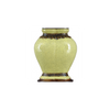 Danny's Fine Porcelain Home Decor Danny's Fine Porcelain Yellow Crackle Twin Vase