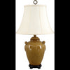 Danny's Fine Porcelain Lighting Danny's Fine Porcelain Yellow Crk Ginger Jar Lamp PCM1004-YW