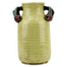 Danny's Fine Porcelain Home Decor Danny's Fine Porcelain Yellow Majolica Vase W/ Promegrantes Pattern: Majolica