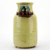 Danny's Fine Porcelain Home Decor Danny's Fine Porcelain Yellow Majolica Vase W/ Promegrantes Pattern: Majolica