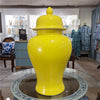 Danny's Fine Porcelain Home Decor Danny's Fine Porcelain Yellow Temple Jar 51123