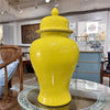 Danny's Fine Porcelain Home Decor Danny's Fine Porcelain Yellow Temple Jar 51123