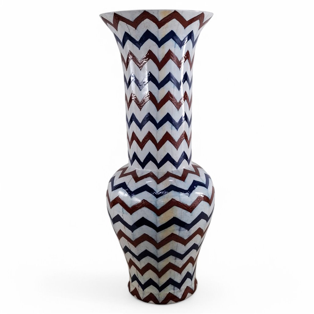 Danny's Fine Porcelain Home Decor Danny's Fine Porcelain Zigzag Vase - CLOSEOUT