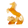 Daum Art Glass Daum Crystal Amber Horoscope Horse