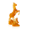 Daum Art Glass Daum Crystal Amber Horoscope Horse