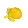 Daum Art Glass Daum Crystal Citrus Decorative Lemon