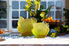 Daum Art Glass Daum Crystal Citrus Large Vase