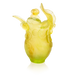 Daum Art Glass Daum Crystal Citrus Magnum Vase