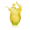Daum Art Glass Daum Crystal Citrus Magnum Vase