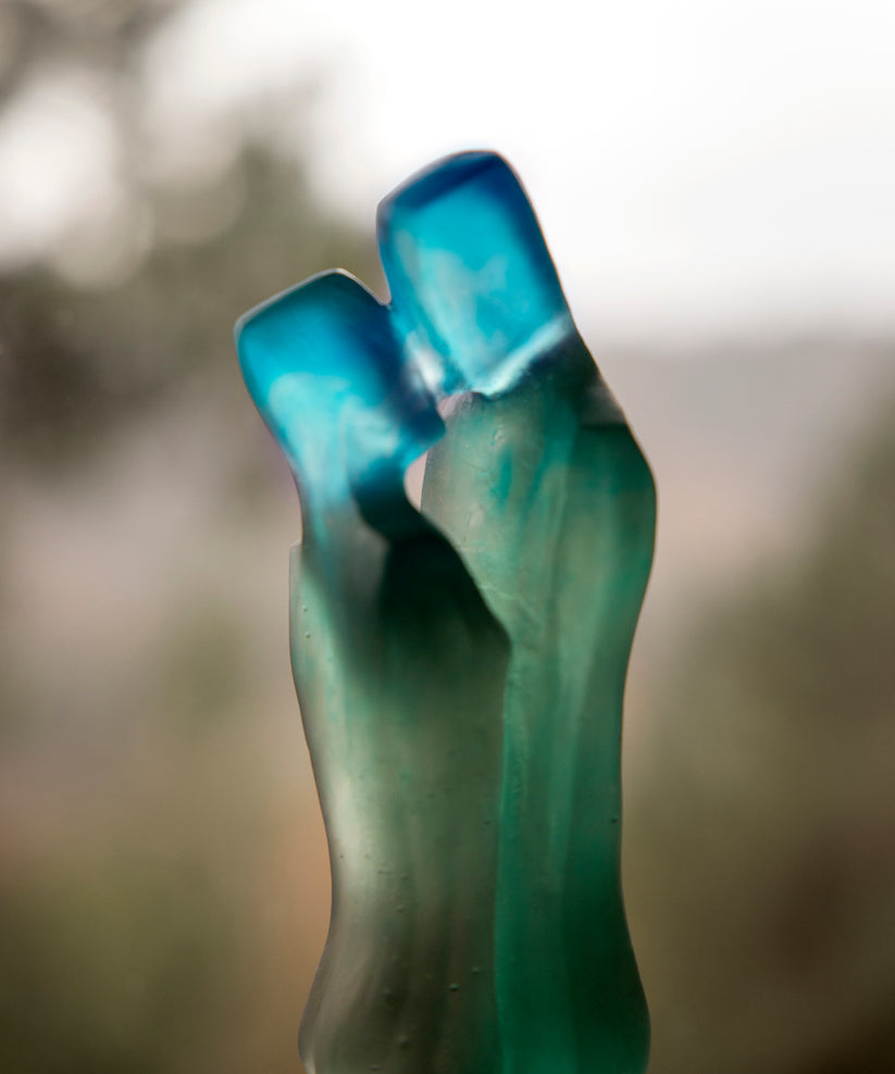 Daum Art Glass Daum Crystal Depart by Laurence Bonnel