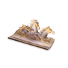 Daum Art Glass Daum Crystal Glazed Brown Pencil Tray – Cavalcade