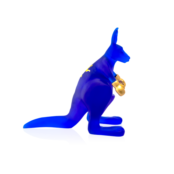 Daum Art Glass Daum Crystal Kangourou Wally by Yves Henri