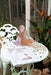 Daum Art Glass Daum Crystal Luo Li Rong - Amber Pink Vent Léger