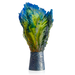 Daum Art Glass Daum Crystal Magnum Vase - Fleur de Paon Exotique