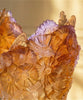 Daum Art Glass Daum Crystal Or d'Abeille Large Vase 125ex