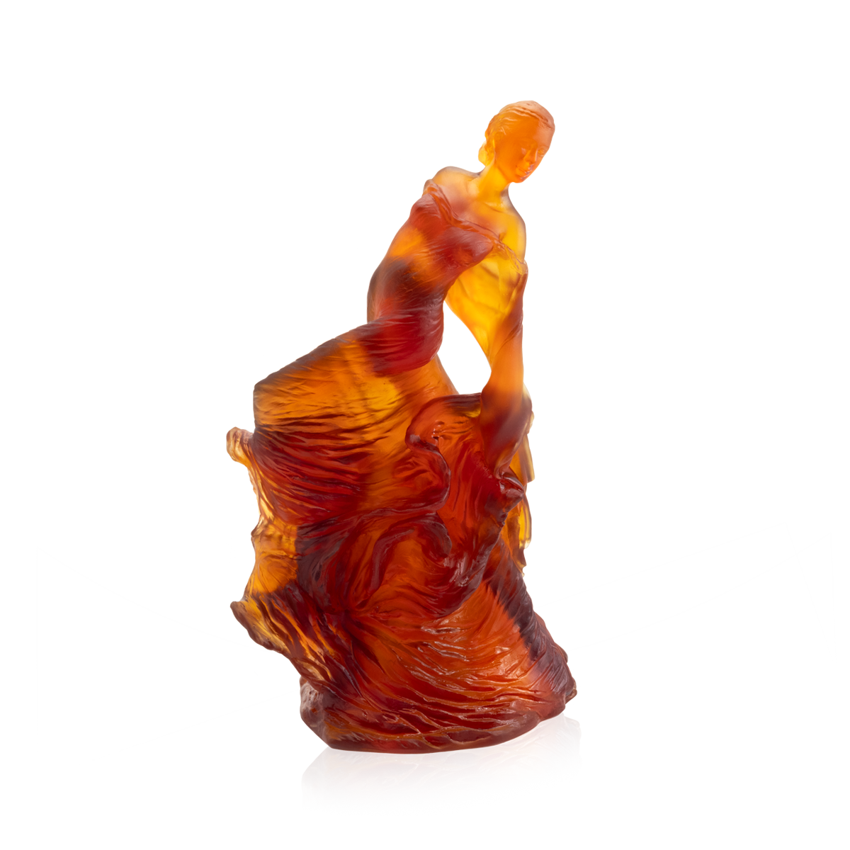 Daum Art Glass Daum Crystal Paloma by Nathalie Seguin