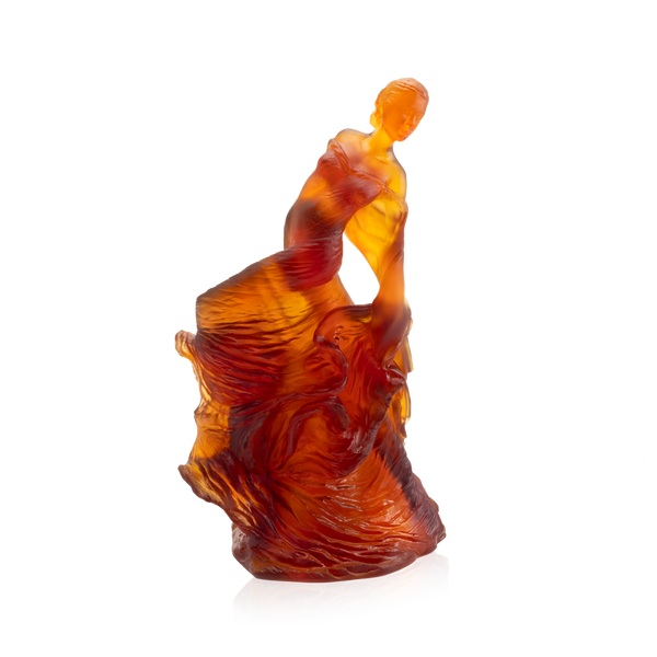 Daum Art Glass Daum Crystal Paloma by Nathalie Seguin