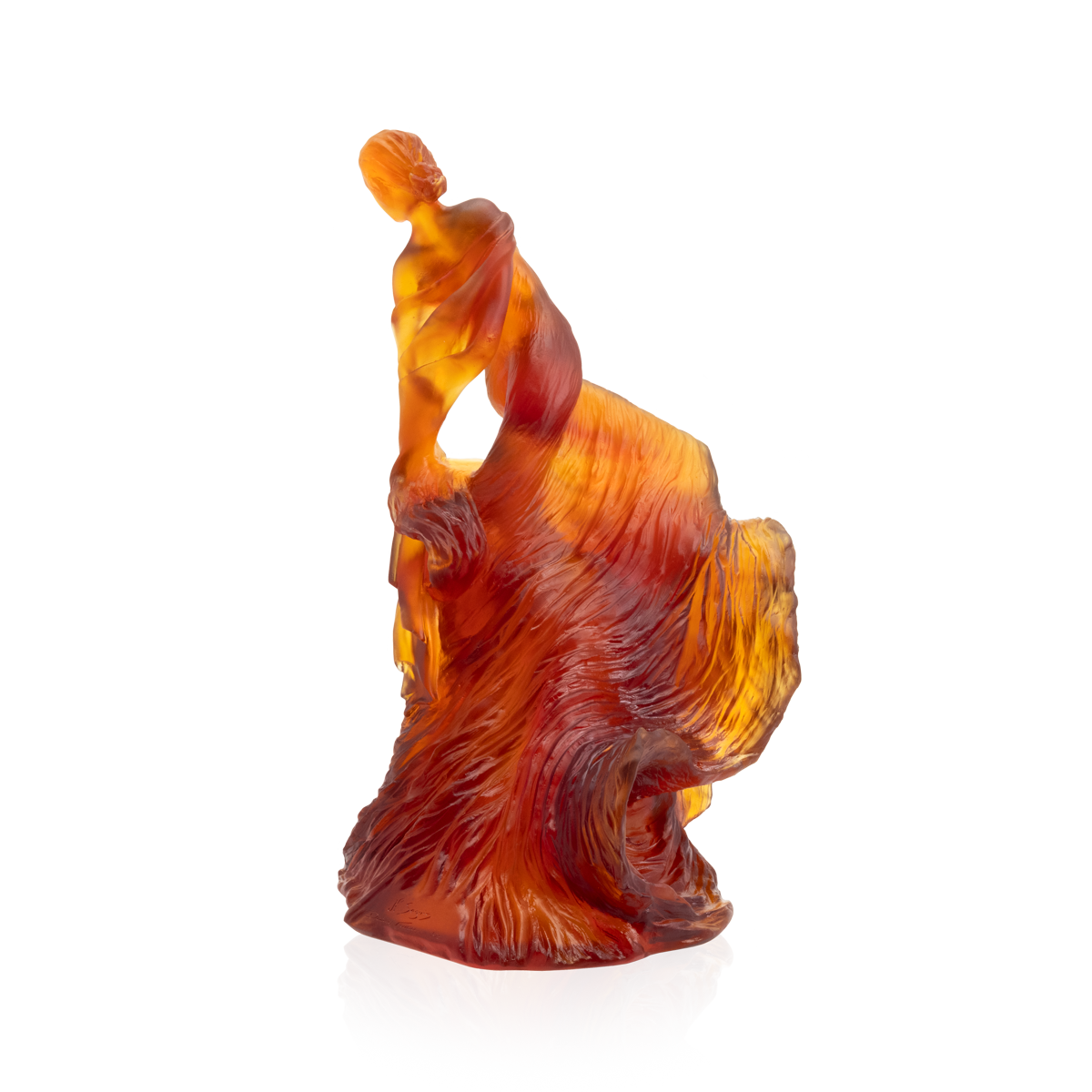 Daum Art Glass Daum Crystal Paloma by Nathalie Seguin