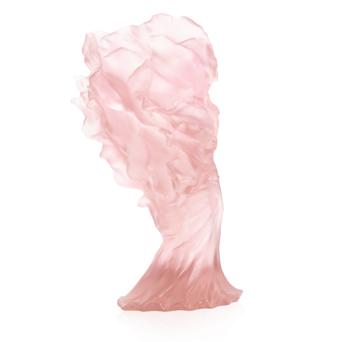 Daum Art Glass Daum Crystal Poetic by Tamara Ralph - Magnum Vase