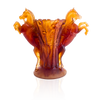 Daum Art Glass Daum Crystal Rêve Equestre Large Vase