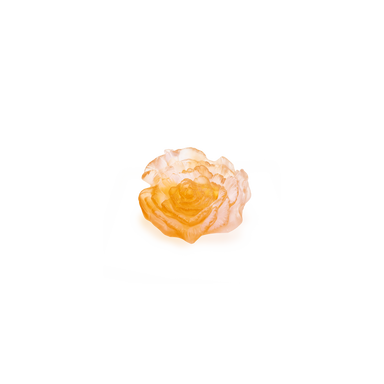 Daum Art Glass Daum Crystal Rose Royale Decorative Flower