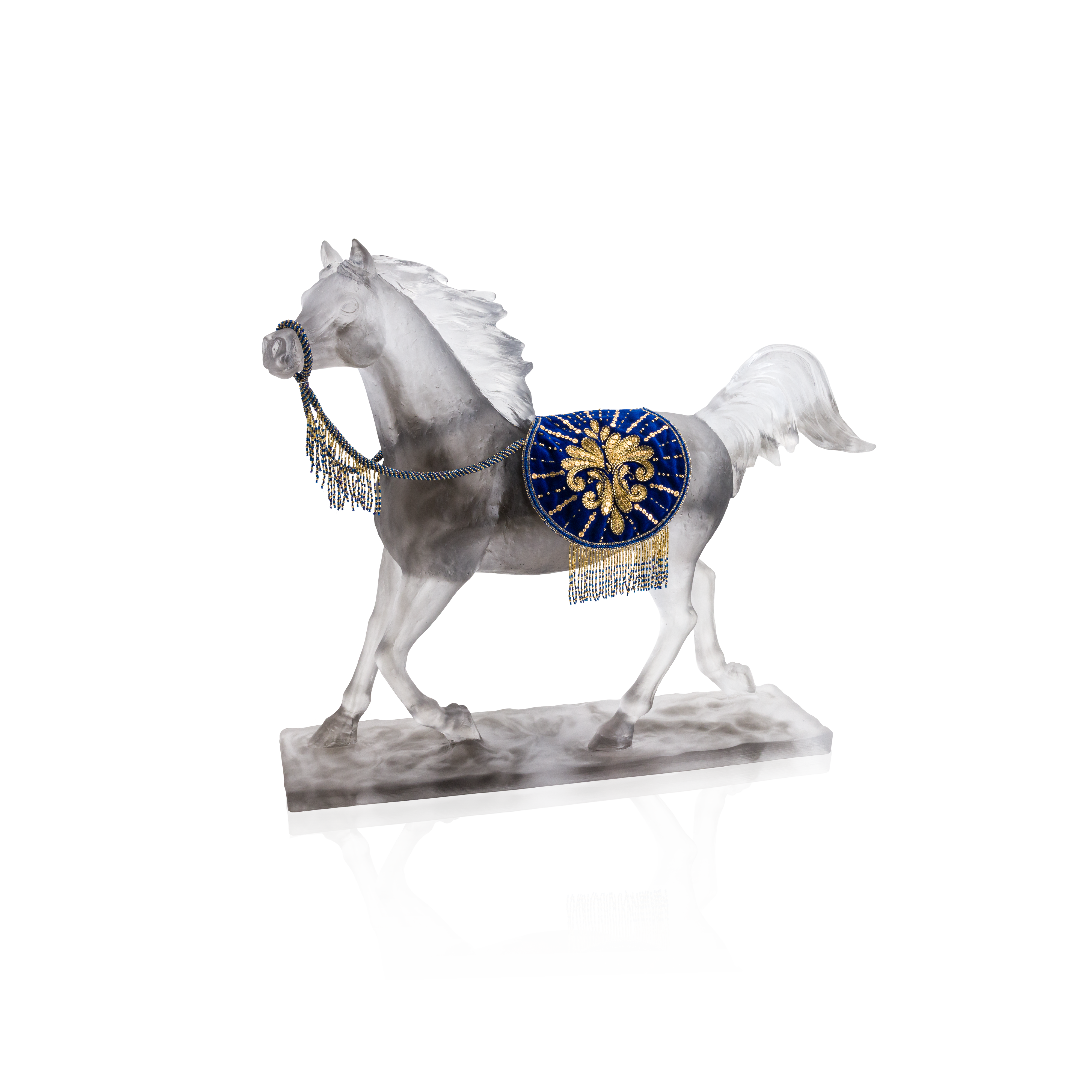 Daum Art Glass Daum Crystal The Majestic Imperial – Horse