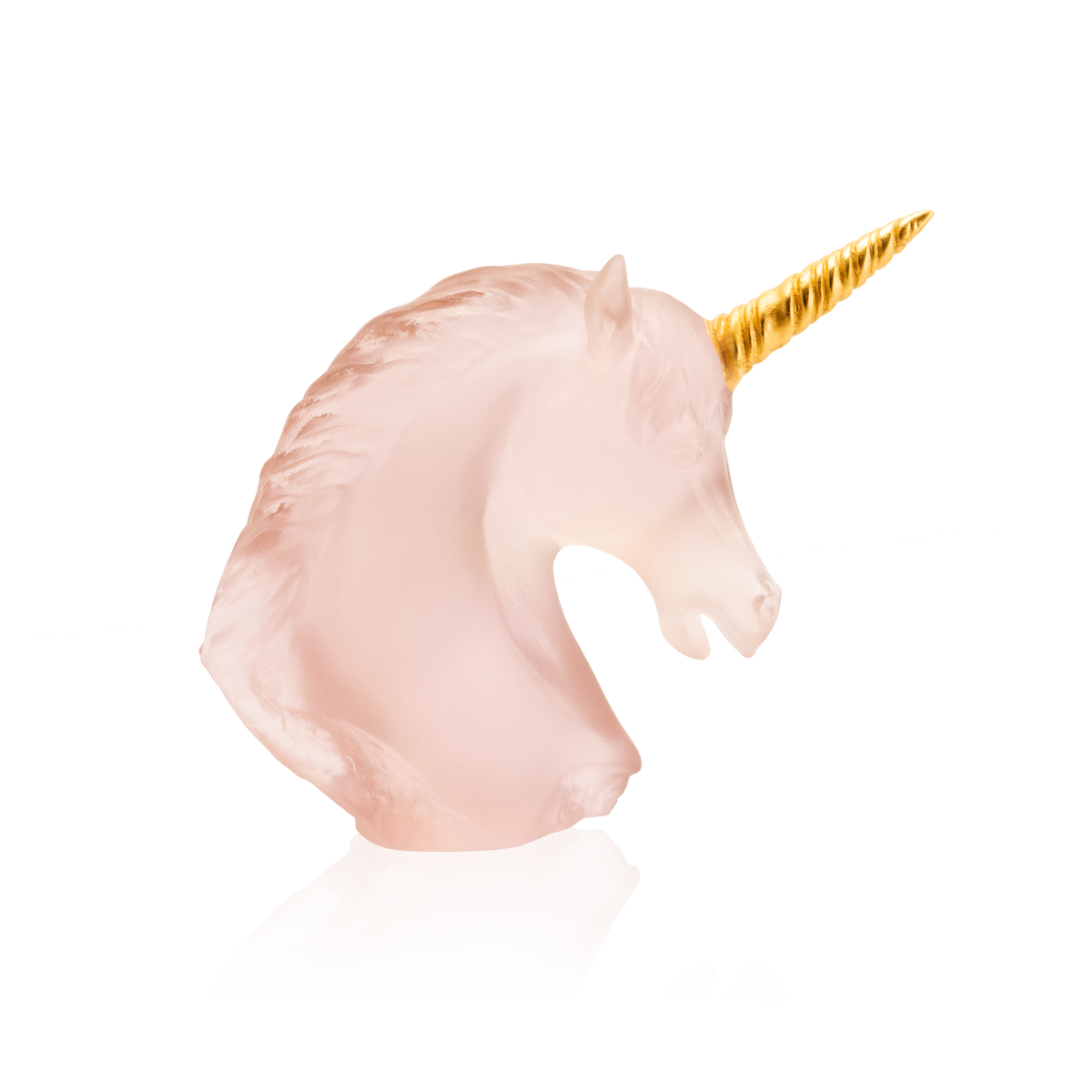 Daum Art Glass Daum Crystal Unicorn