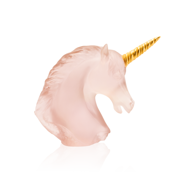 Daum Art Glass Daum Crystal Unicorn