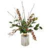 Distinctive Designs Home Decor Euphorbias In Smoke Glass
